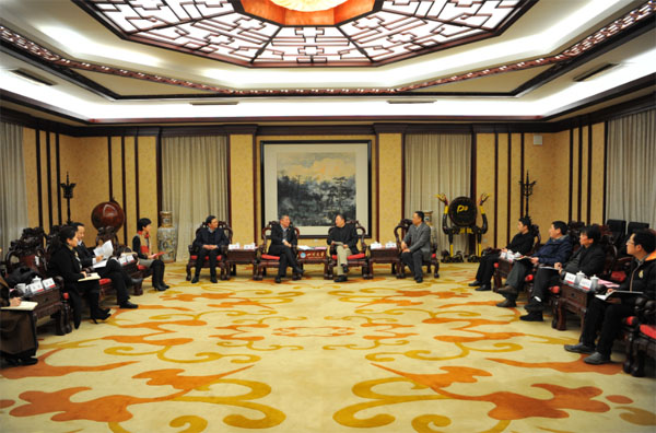 中国工商银行四川省分行行长韩松一行到访川大