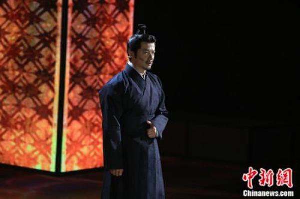 段奕宏在《国家宝藏》中饰“越王勾践剑——剑灵”。 中新网 图