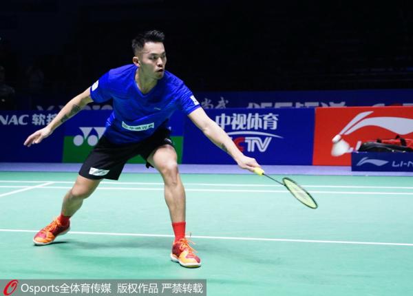 林丹代表青岛参加羽超。Osports 图