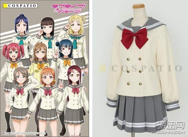 2 《lovelive!》 国立音乃木坂学院女子制服