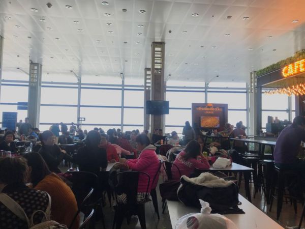 德黑兰机场现场图(图片由当事者提供)
