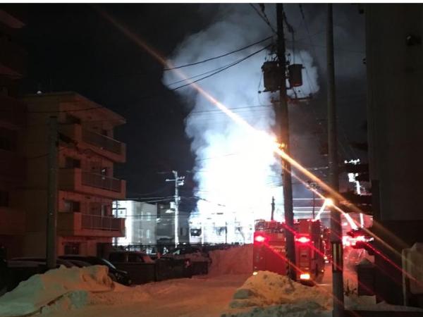 日本北海道一公益建筑物发生火灾致11人死亡