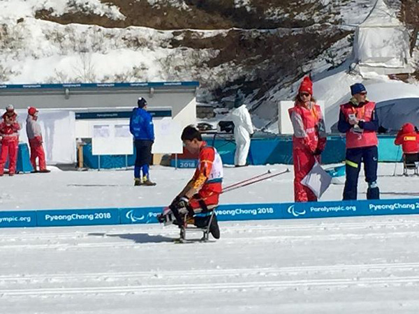 郑鹏创中国队冬残奥会个人项目最好成绩,目标