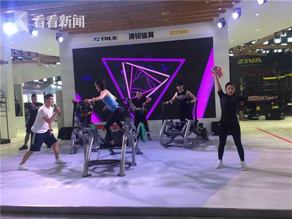 新科技手段进入健身设备 上海国际健身展创新多(图7)