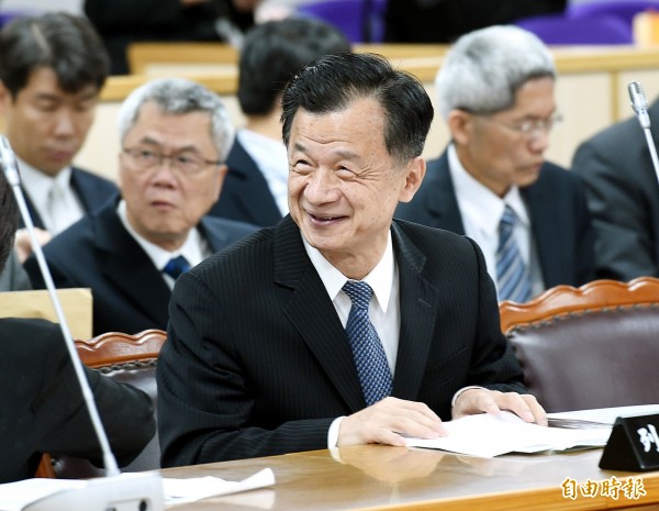 台当局法务部门负责人邱太三(图片来源:《自由时报》)