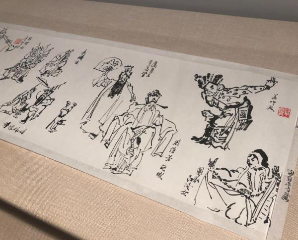 正月十六敲起“水墨锣鼓”：上海展百年来戏曲人物画名家画作