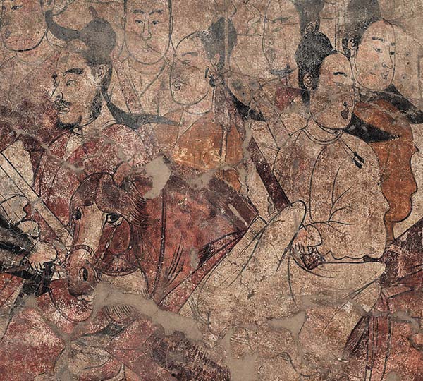 直面北齐壁画之美:上博拆门而迎的山西古代壁