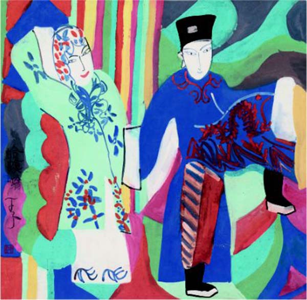 正月十六敲起“水墨锣鼓”：上海展百年来戏曲人物画名家画作