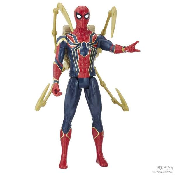彼得帕克的"钢铁蜘蛛战甲",背后可以像蜘蛛那样伸展出钢铁触手