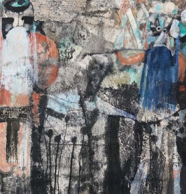 正月十六敲起“水墨锣鼓”：上海展百年来戏曲人物画名家画作