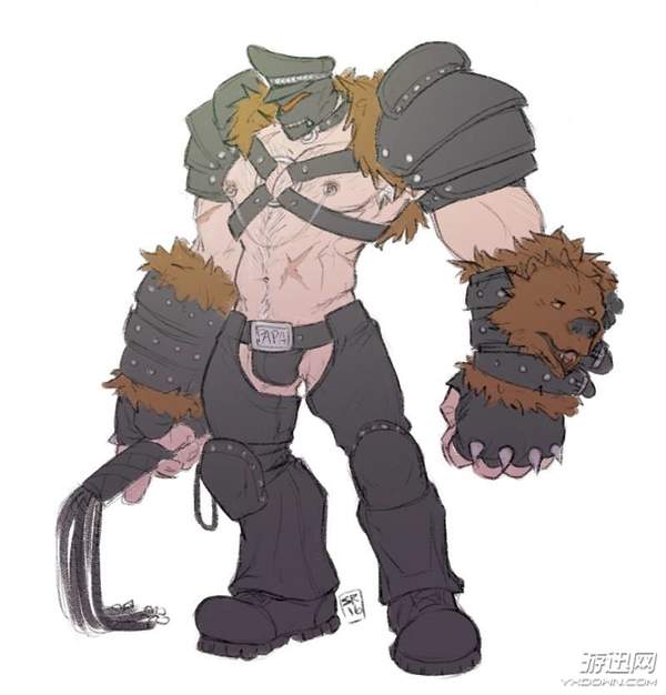 大触自制《守望先锋》大锤新皮肤 莱因哈特gay里gay气