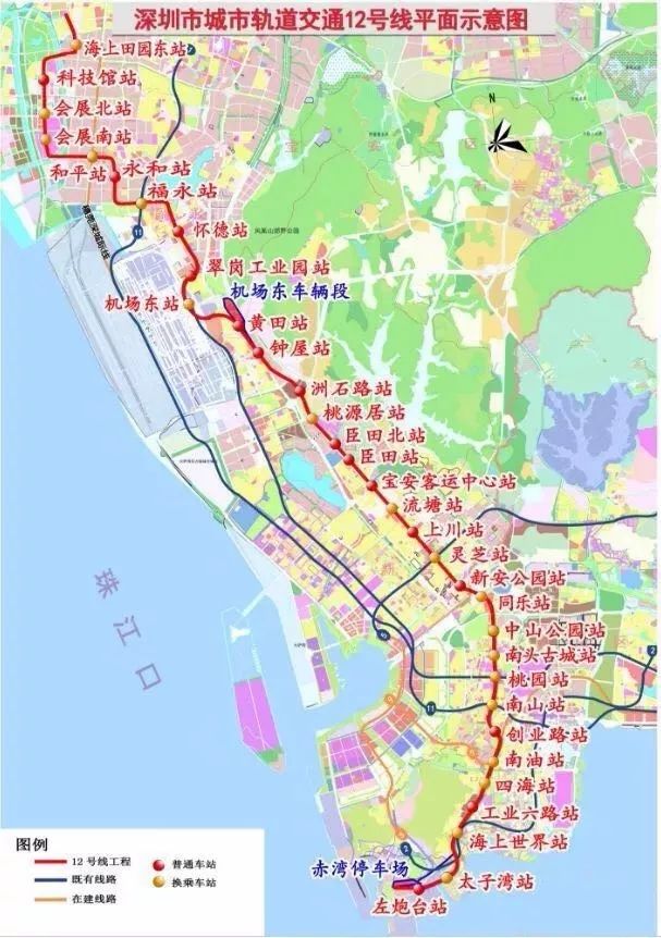 深圳地铁13号线月底开工深圳地铁13号线设站22座计划开工日期为2017