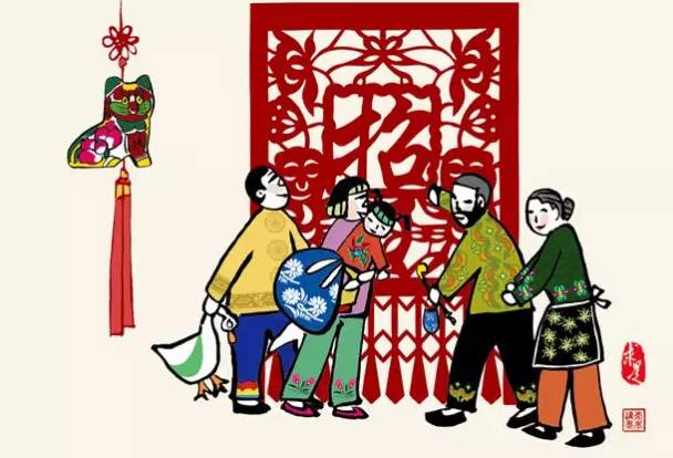 大年初二!回娘家，祭财神