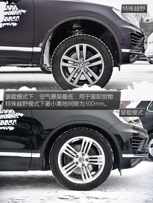 凌驾于冰雪之上 -18℃试驾大众途锐3.0T