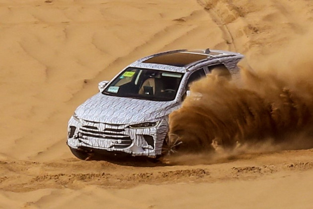 亚迪唐二代谍照曝光 全新家族设计\/或2018年上