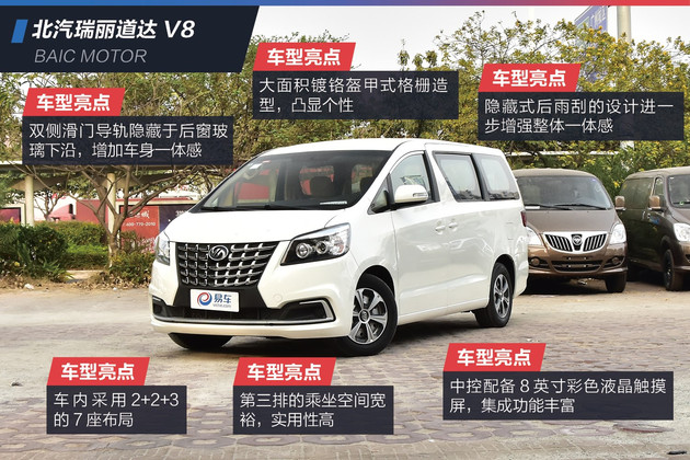 似曾相识 宜家又宜商 抢先实拍北汽瑞丽道达V8