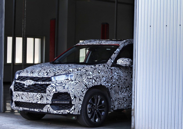 奇瑞全新中型SUV T18实车曝光 7座设计/或2018上半年上市
