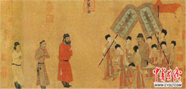 传世名画《步辇图》现身《天路文华