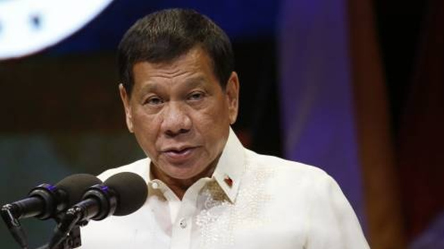 菲律宾总统杜特尔特:任期结束不下台 朝我开枪!|杜特尔特|菲律宾总统|任期_新浪军事