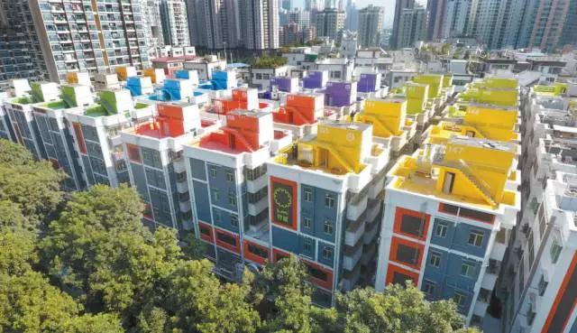 深圳首用城中村改建人才公寓:拎包入住,空中走廊连29栋楼|空中走廊|电梯|健身_新浪新闻