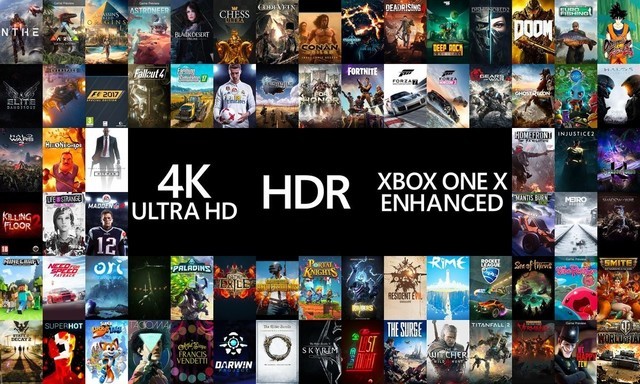 XBOX ONE X作品群正在陆续优化