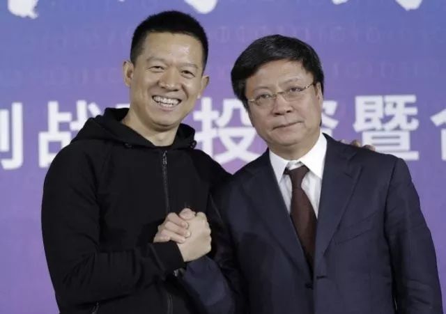 爱情不是你想买想买就能买 图:乐视与融创战略投资暨合作发布会上