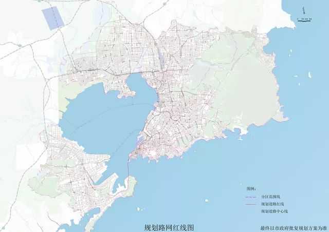青岛市中心城区道路网规划出炉,怎样发展,看完就
