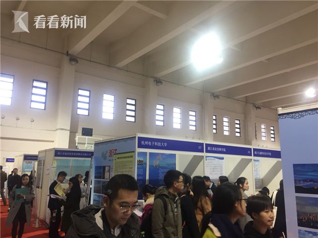 浙江组团来上海抢人才 5800余岗位不乏百万年