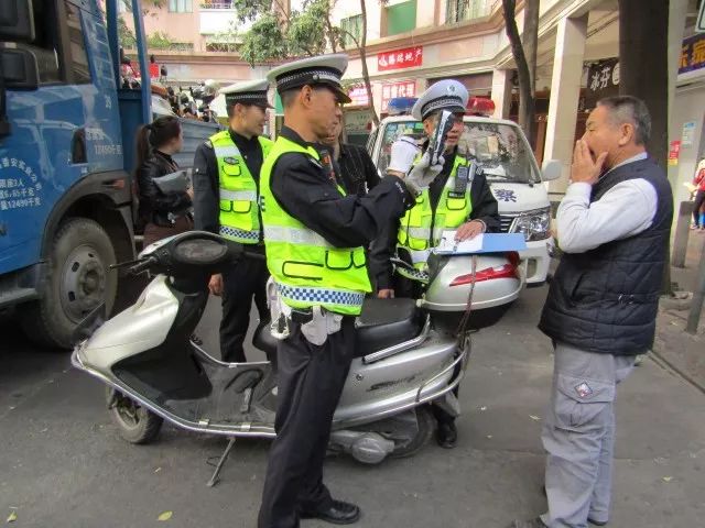 番禺开展五类车专项整治大行动,共查扣五类