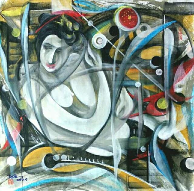 东方抽象画领军人物陈胜祥与您分享智慧絮语