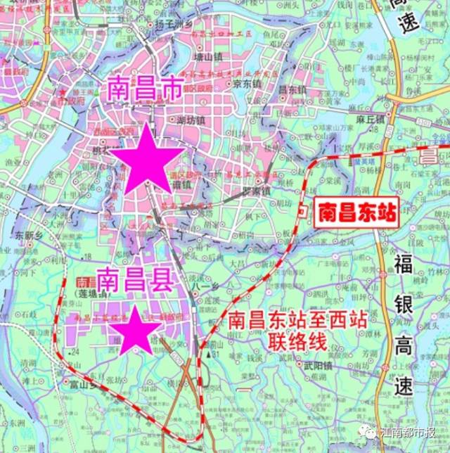 位于南昌市青山湖区的 高铁南昌东站纳入规划中, 引发关注.