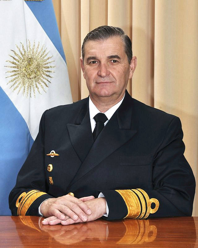 阿根廷海军司令苏鲁尔。（新华/法新）