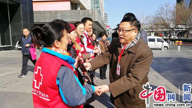 北京西城红会志愿服务西单献血房舱启用