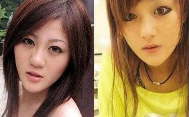关于张馨予出道前的照片,网上那是一搜一大把.