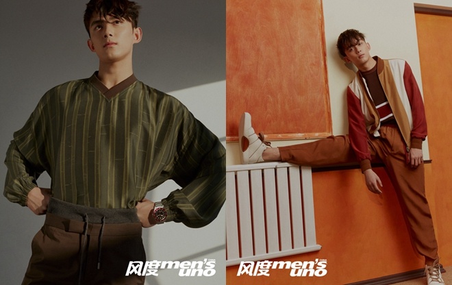 吴磊最新杂志封面 水墨画风少年意气如“影”随