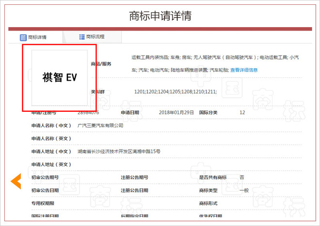 广汽三菱将推祺智EV 或与GS4 EV同动力