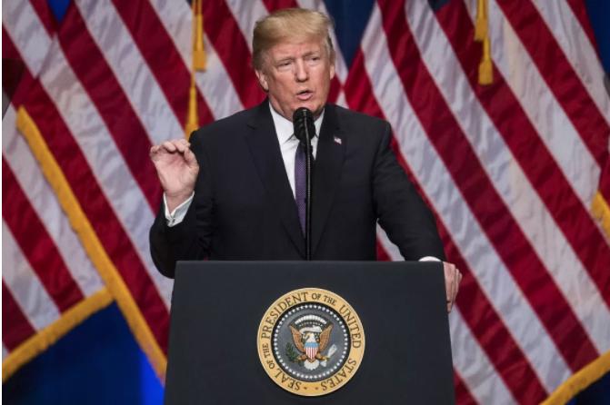 特朗普:美国已进入新时代,中国是竞争对手