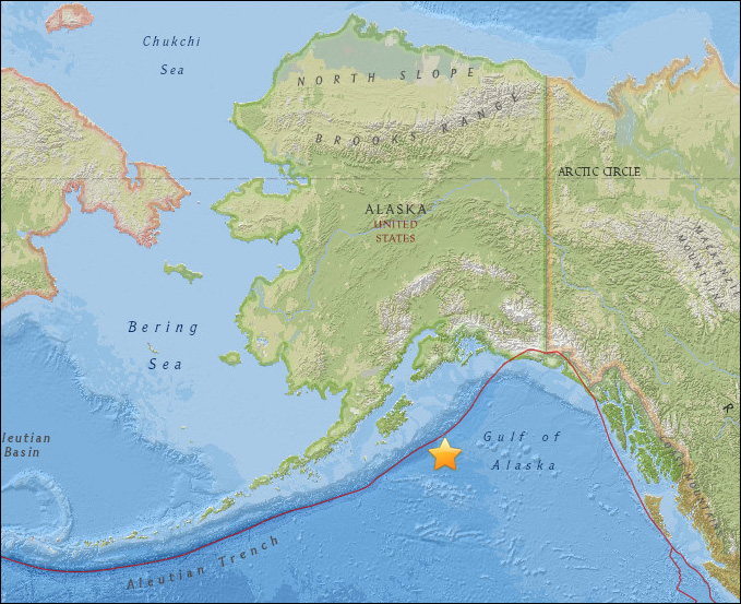 美国阿拉斯加州发生8.0级地震|阿拉斯加州|级地