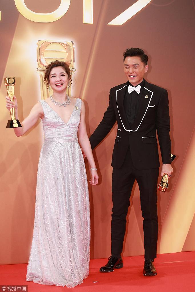 2017TVB台庆:麦美恩、杨明获飞跃进步艺员奖