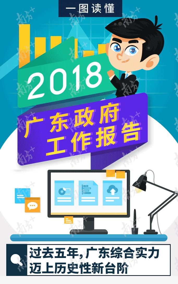 今年广东要这么干!一图读懂2018广东政府工作报告