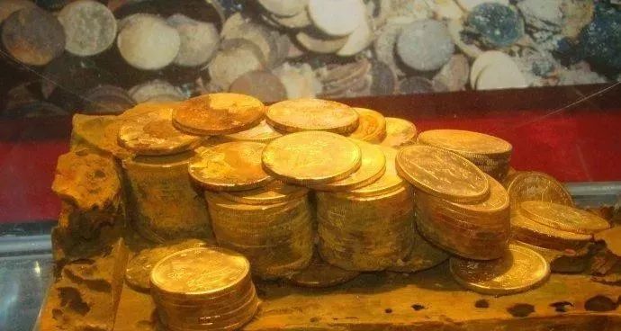 美国沉船上打捞出的宝藏,重达21吨黄金重见天日!