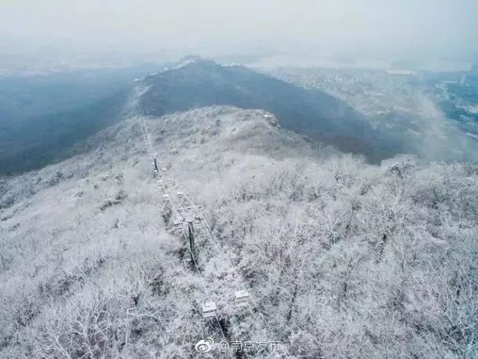 南京2018年的初雪,你期待吗?|紫金山|初雪|下雪