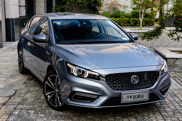 全新名爵6新车型官图正式曝光 搭辅助系统