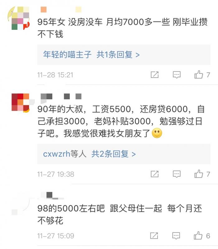 90后每月收入多少才正常？网友这些回复让人扎心了...（组图） - 13