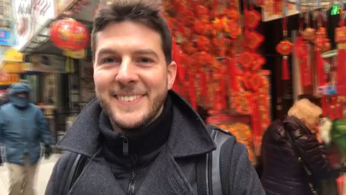 【真爱】纽约被春节占领?老外自拍买年货全过程