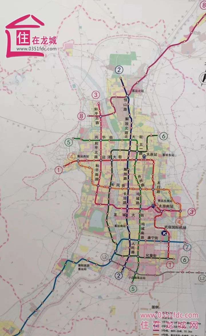 不久之前,太原规划网出台的《晋阳湖东岸城市设计》方案中,太原地铁