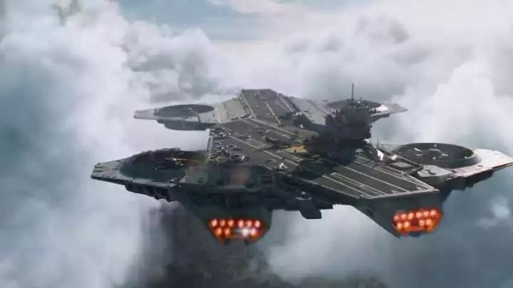 空中发射回收无人机科幻电影中的飞行航母或将成真