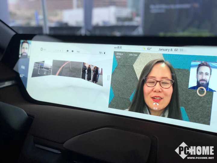 BYTON拜腾Concept美国CES实拍,看看有哪些