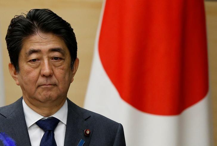 资料图：日本首相安倍晋三（来源：日本雅虎网站）