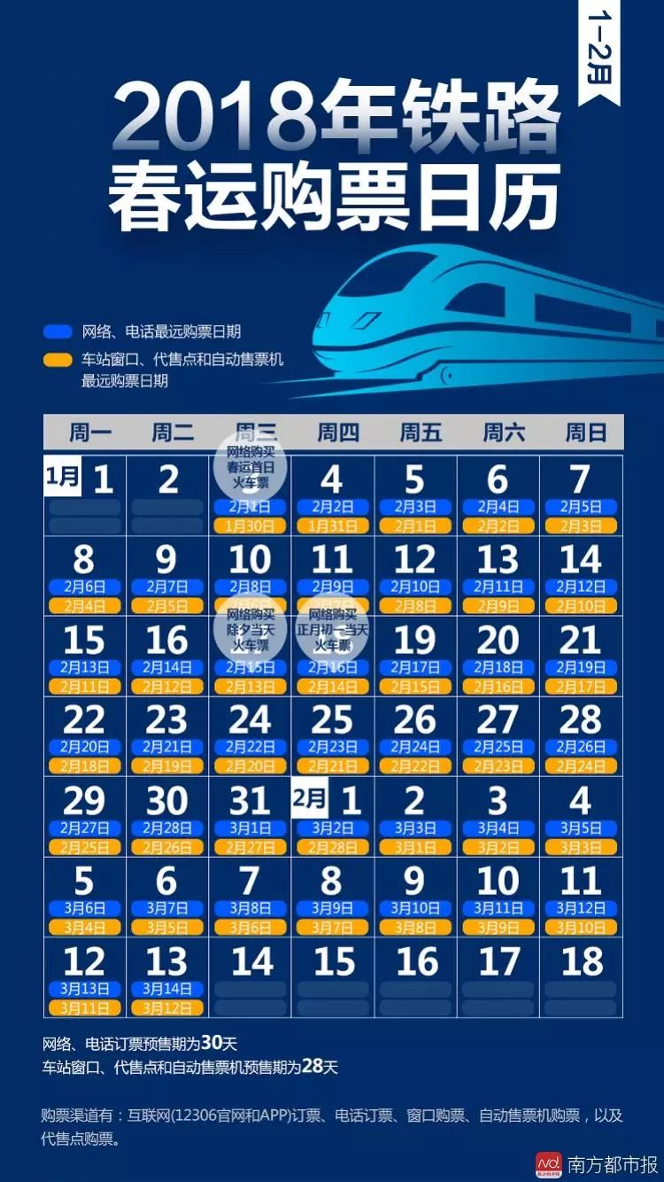 服务 | 2018第一要事!春运火车票马上开抢,抢票